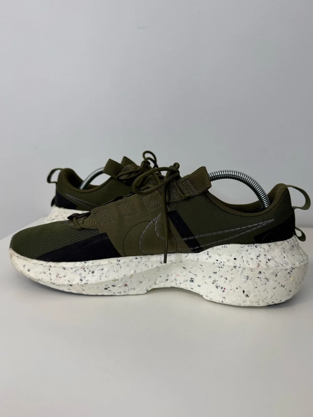 NIke Crater Impact Sneaker Sequoia Green Men's Size 11.5  DB2477-302